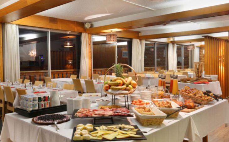 Hotel Le Chaix, Alpe d'Huez, Dining Room